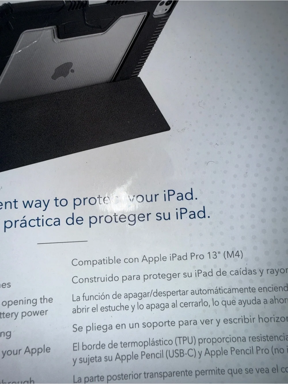 Insignia black folio